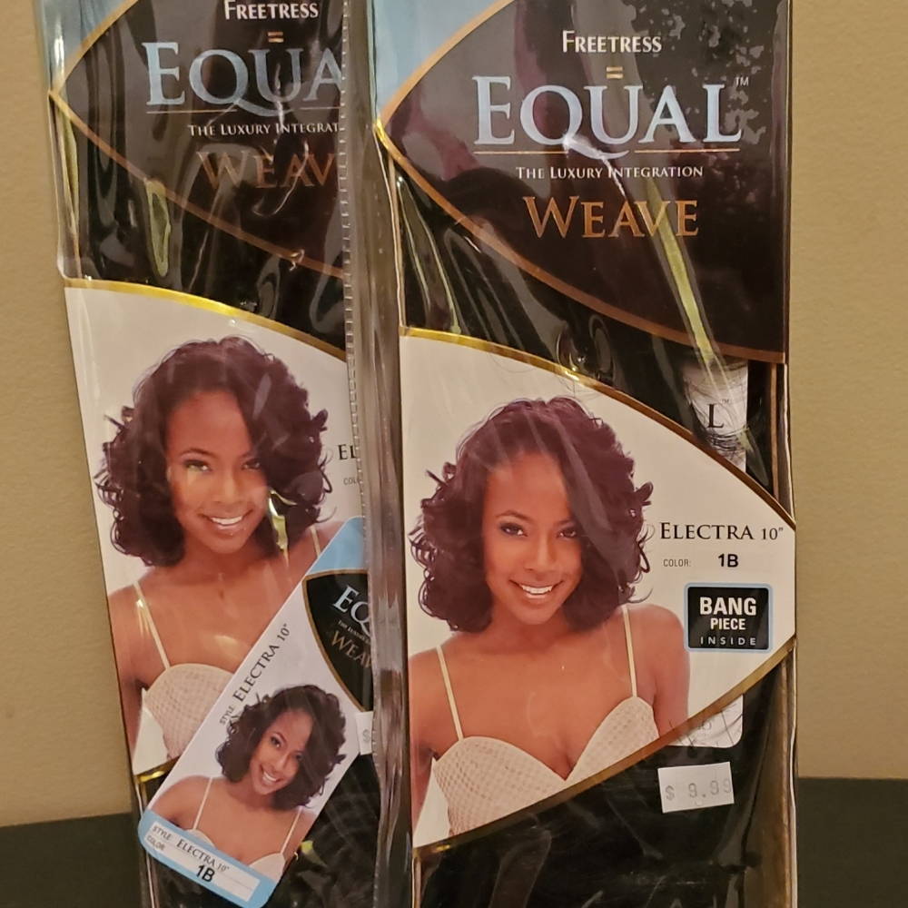 Freetress Weave Extensions Electra 10" Color 1B